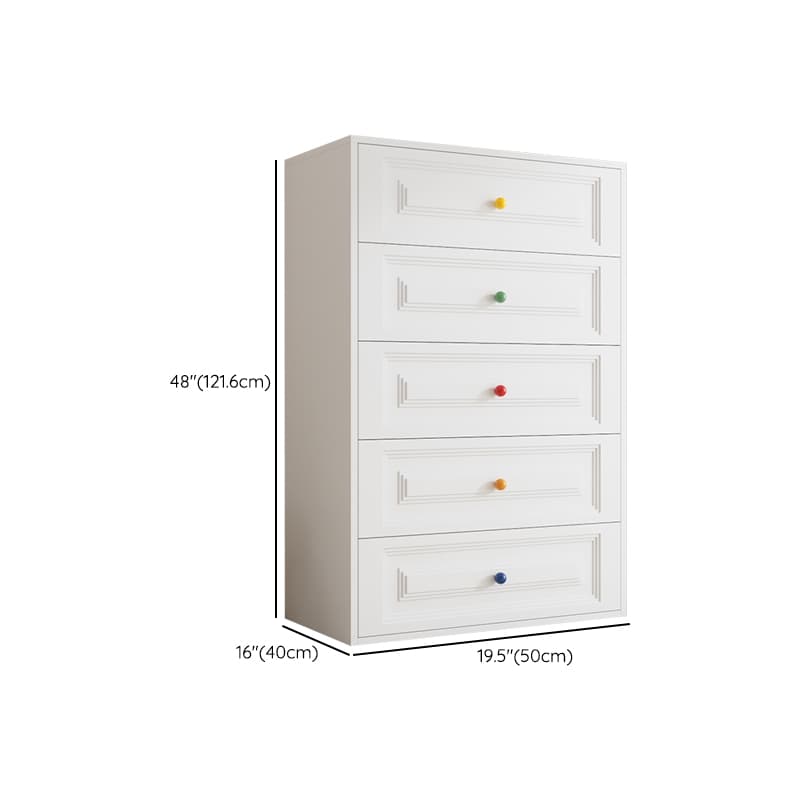 Chalk Casual Steel Bachelor Chest/Semainier with 5/4/3 Drawers in Vertical/Horizontal Orientation thumbnail 21