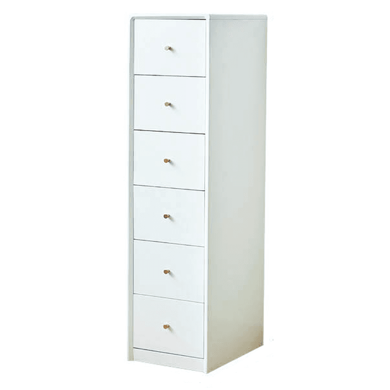 Minimalist Natural Wood Bachelor Chest with 6 Drawers, Vertical Orientation thumbnail 18