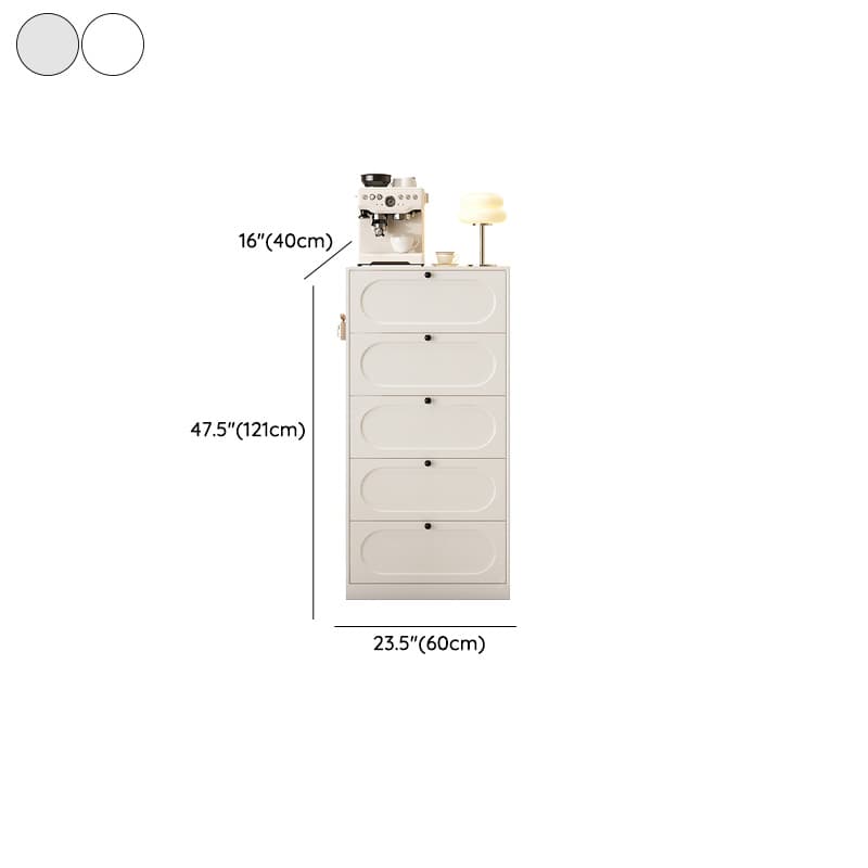 Simplistic Steel Lingerie Chest in Vertical Orientation thumbnail 21