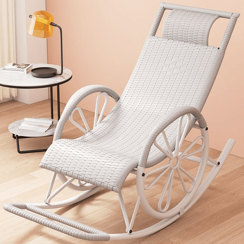 Craftsman Cane Porch Rocker with Round Arm thumbnail 10