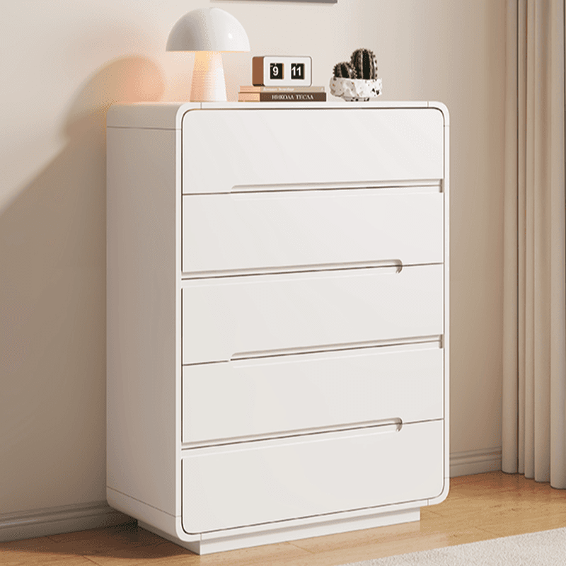 Art Deco White Horizontal/Vertical Bleached Wood Double Dresser/Bachelor Chest with 6 Drawers/8 Drawers/4 Drawers thumbnail 3