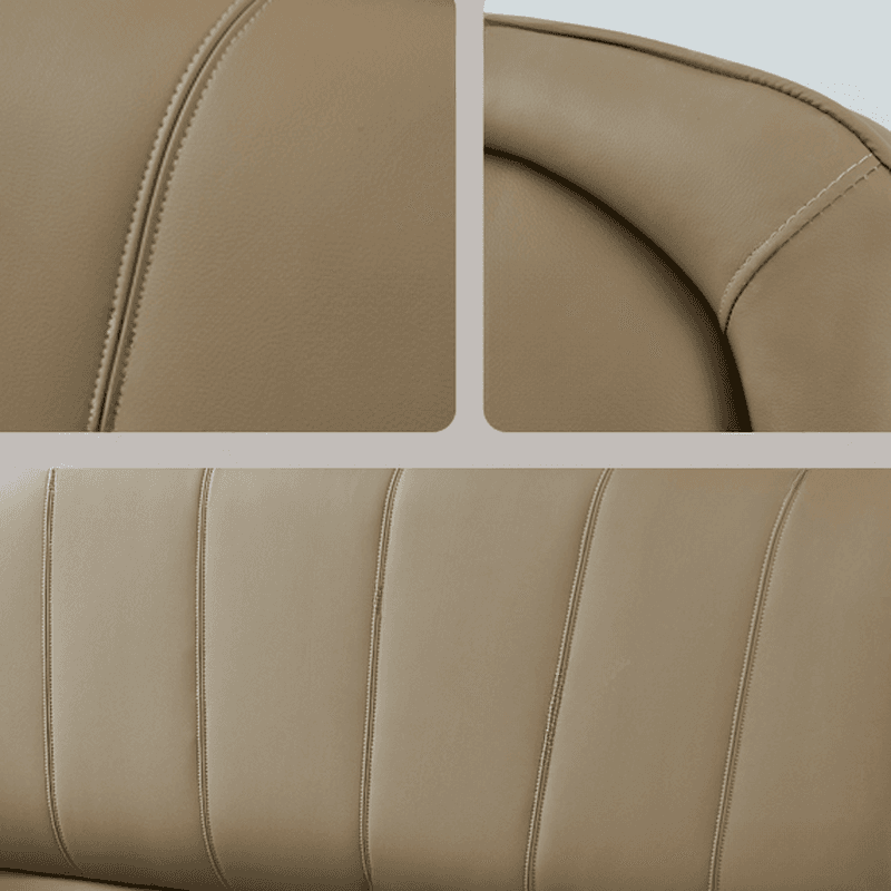 Free-standing Standard Standard（36-55“） Rectangle Full(54"W x 75"L) Panel Headboard With Legs, Sponge Filing and Wood Frame thumbnail 9