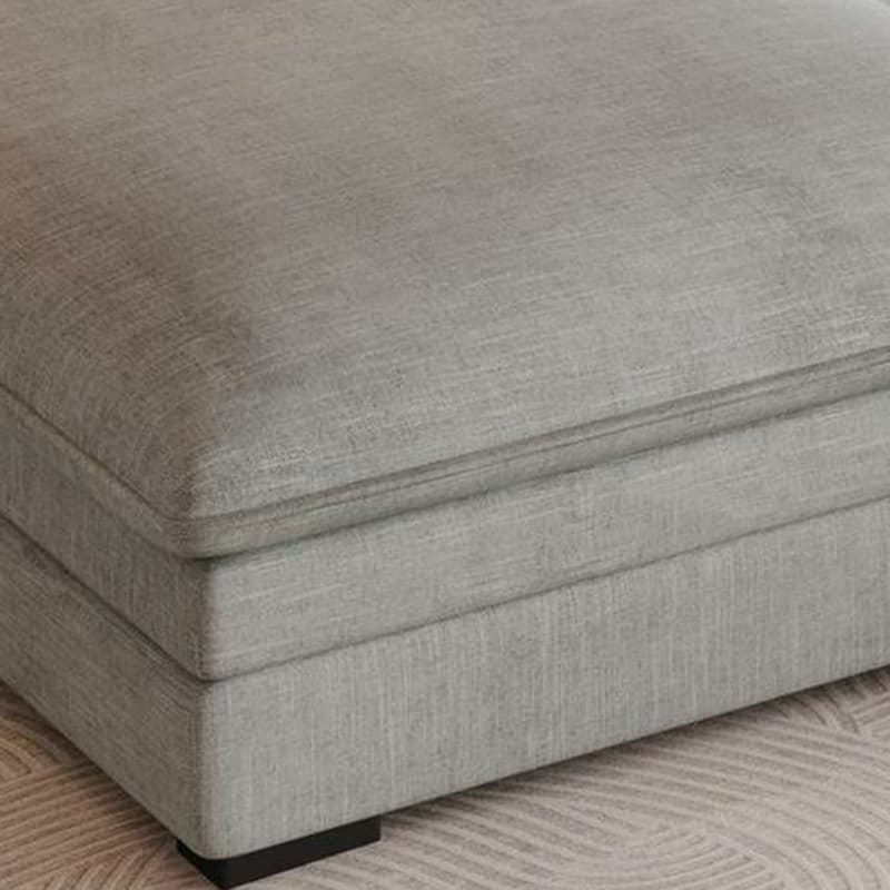 Contemporary Square Arm Sectional Sofa with Pillows and Storage thumbnail 9