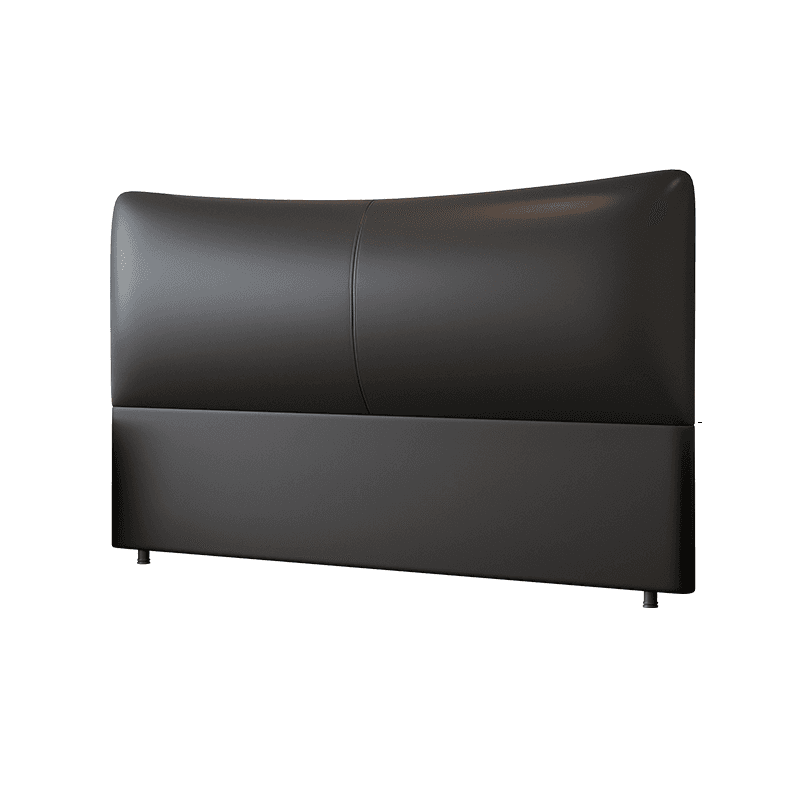 Modish Style Timber Panel Headboard with No Distressing, Rectangle Shape for Full/Twin XL/King Bed, Featuring Sponge Upholstery and Standard Height thumbnail 1