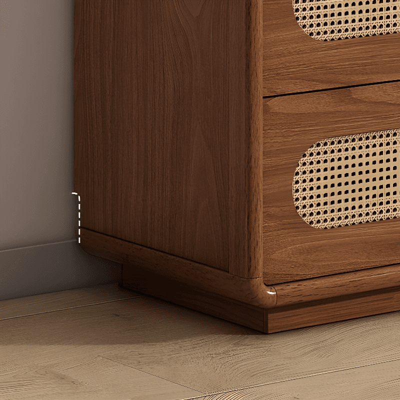 Antique Square Auburn Wood Semainier/Double Dresser Vertical/Horizontal with 6 Drawers/5 Drawers/3 Drawers thumbnail 5