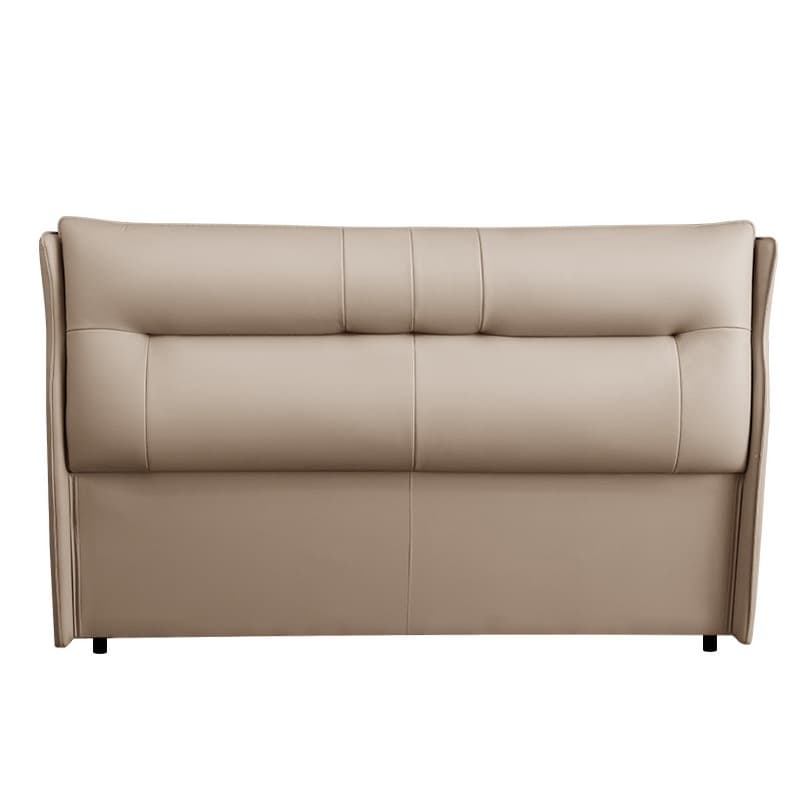 Modish No Distressing Timber Wingback Headboard with Rectangle Shape for King/Queen/Full Bed, Featuring Sponge Upholstery and Standard Height thumbnail 9