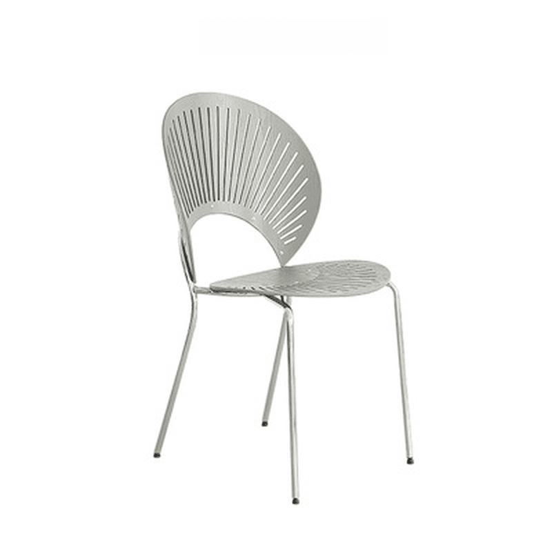 Dining Room Sturdy Side Chair with Outlined Frame and Foot Pads thumbnail 26
