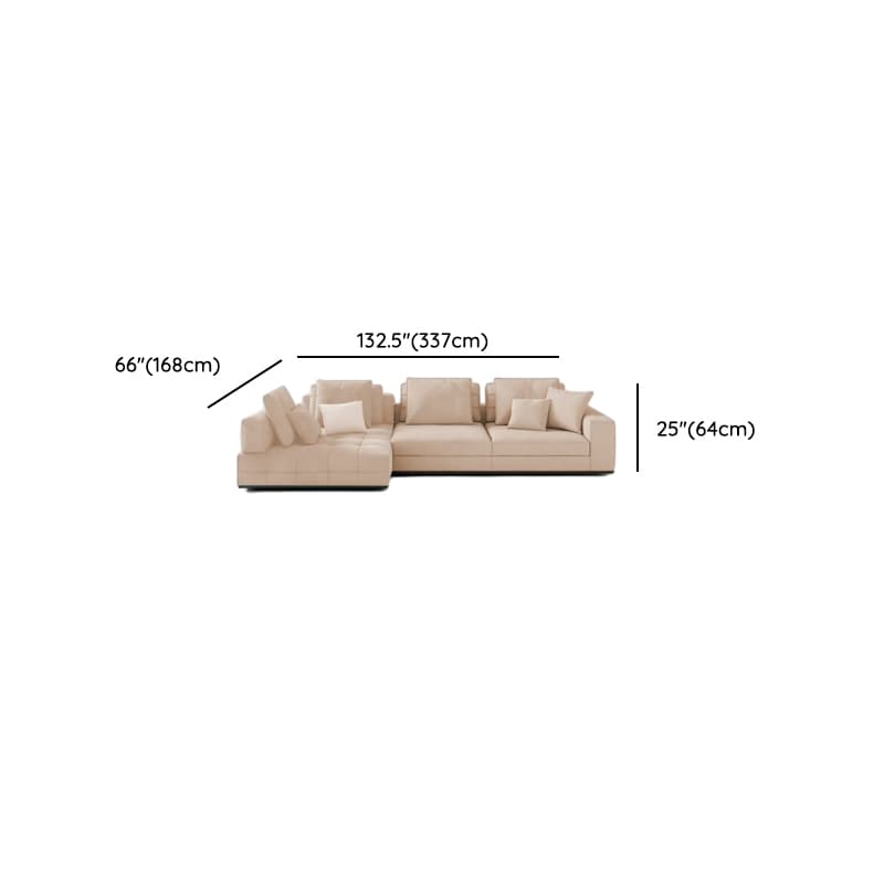 L-Shape Corner Sectional for 5 Person with Button-tufted Detail thumbnail 13