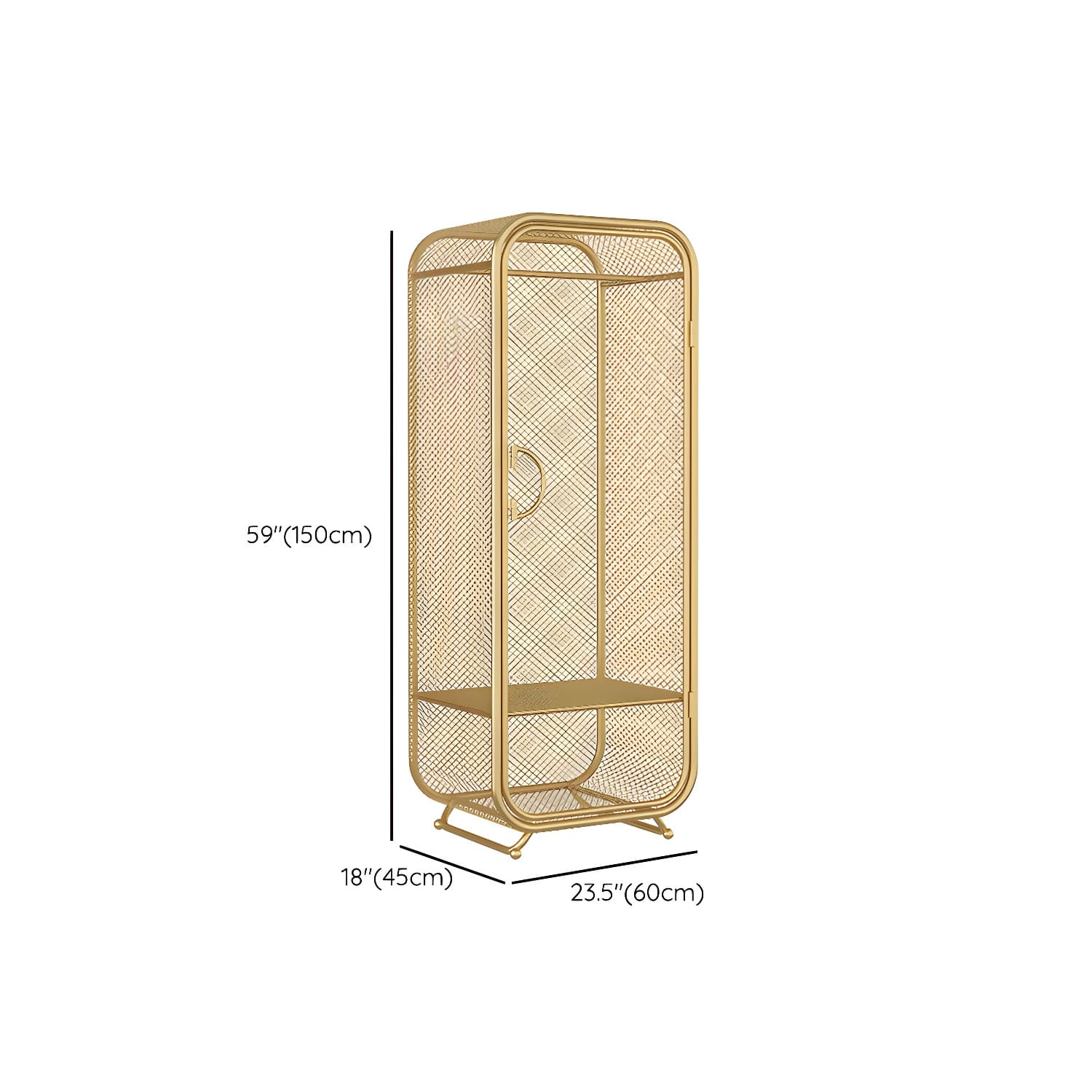 Contemporary Wardrobe Closet Metal Wardrobe Cabinet for Bedroom thumbnail 21