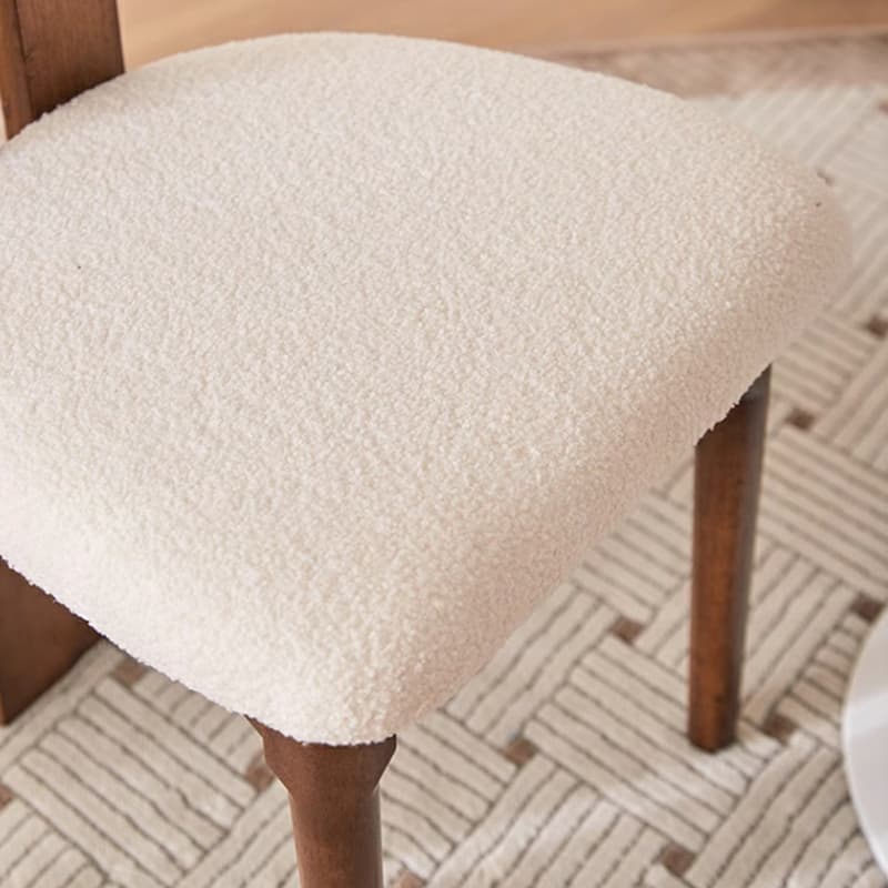 Stable Slat Back Upholstered/Faux Leather/Velour Armless Chair with Wood Legs in a Minimalist Style thumbnail 11