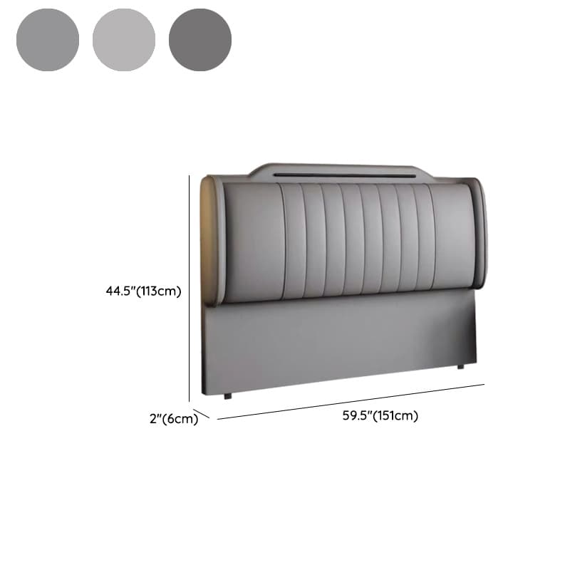 Art Deco Rectangular Wingback Timber Sponge headboard, With Legs, Size Full(54"W x 75"L), height Standard（36-55“） thumbnail 15