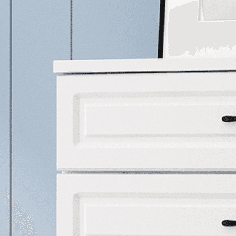 Simple Vertical/Horizontal Chalk Bachelor Chest in Wood with 3 Drawers/5 Drawers/6 Drawers thumbnail 4