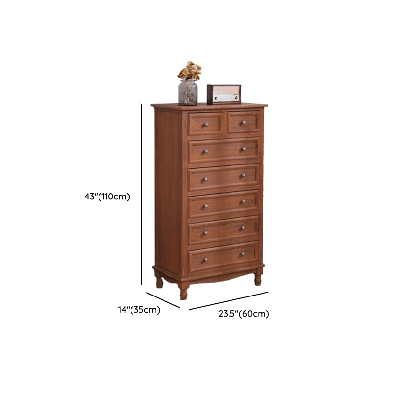 Traditional Wood Server in Espresso with 3 Drawers/4 Drawers/6 Drawers, Cabinet & One Internal Shelf/2 Shelves Included/Not Included thumbnail 17