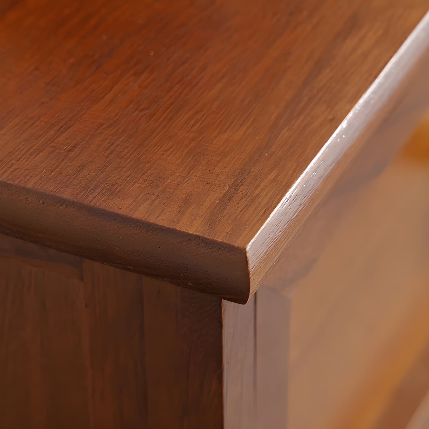 Scandinavian Wood Accent Chest with Drawers - Small Sized Rectangle Cabinet for Storage thumbnail 8