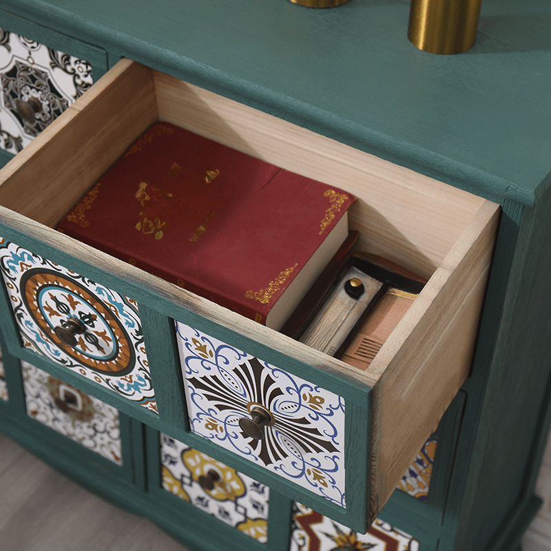 Shaker Style Independent Accent Chest with Weathered Wood thumbnail 11