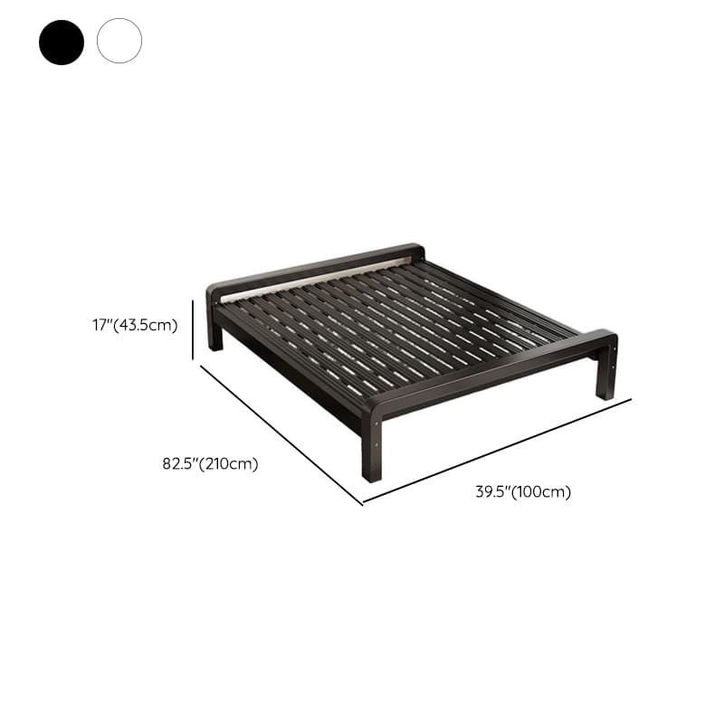 Solid Color Platform Bed with Steel Frame for Living Room thumbnail 10