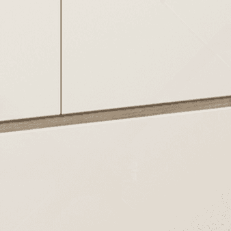 White Minimalist Manufactured Wood Wardrobe Closet with 2 Drawers, Soft Close Door, Interior Shelves, and Clothing Rod thumbnail 5