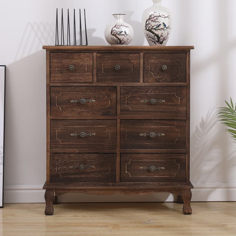 Retro Parlor Standalone Accent Chest with Reclaimed Wood thumbnail 5