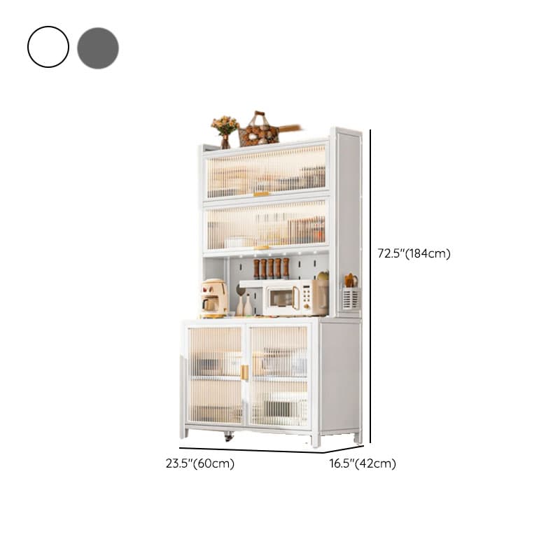 Modern Alloy Kitchen Storage, Alterable Shelf & Functional Storage Cabinet, 4 Doors/3 Doors/5 Doors, Standard thumbnail 13