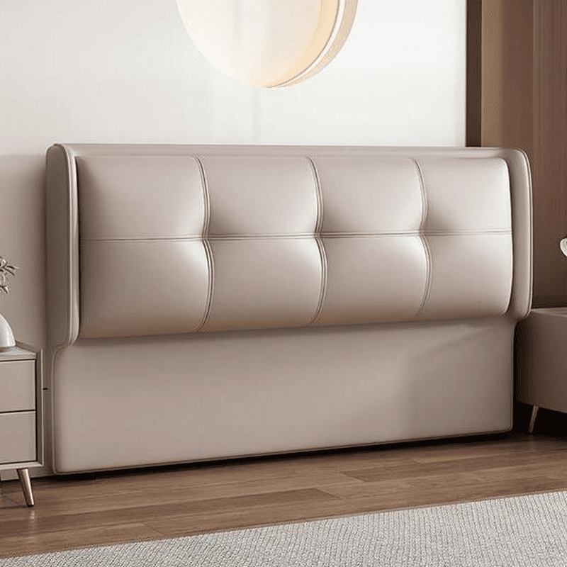 Simplistic No Distressing Queen(60"W x 80"L)/Full(54"W x 75"L)/Twin XL(38"W x 80"L) Standard（36-55“） Rectangular Button-tufted Panel Headboard with Sponge Filling thumbnail 2
