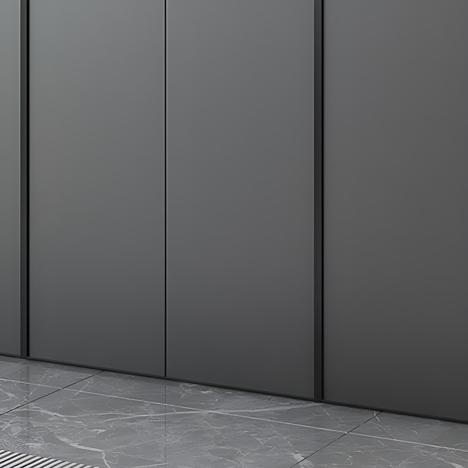 Black Wardrobe Armoire with Garment Rod Wood Wardrobe Closet thumbnail 7