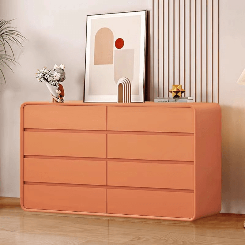 Simple Lumber Horizontal Double Dresser for Sleeping Room, 8 Drawers/6 Drawers - image 7