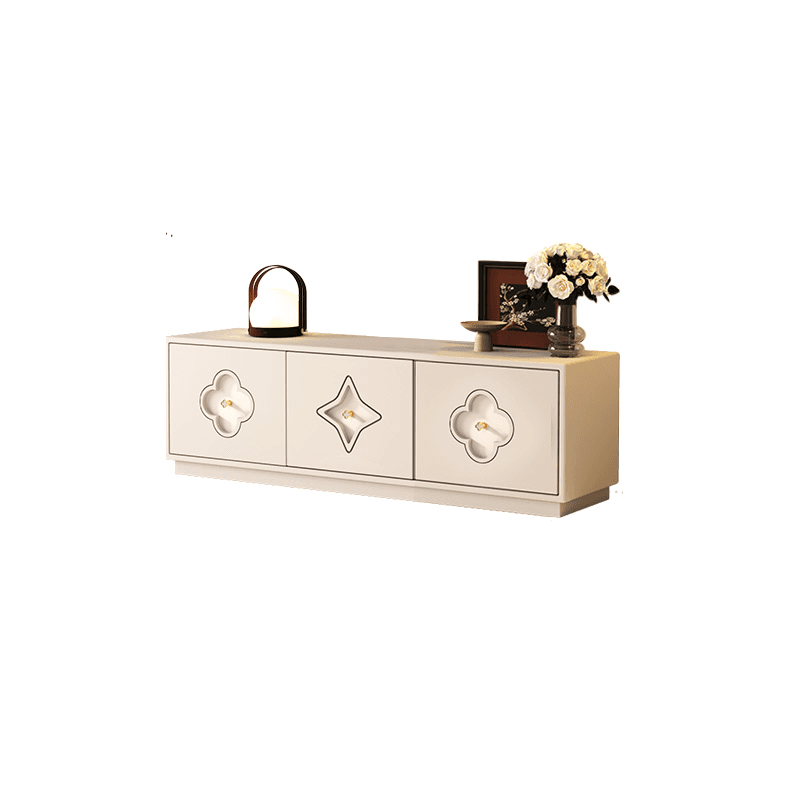 Midnight Black/White Modern Timber TV Stand with 5-Drawer/4-Drawer/8-Drawer thumbnail 2