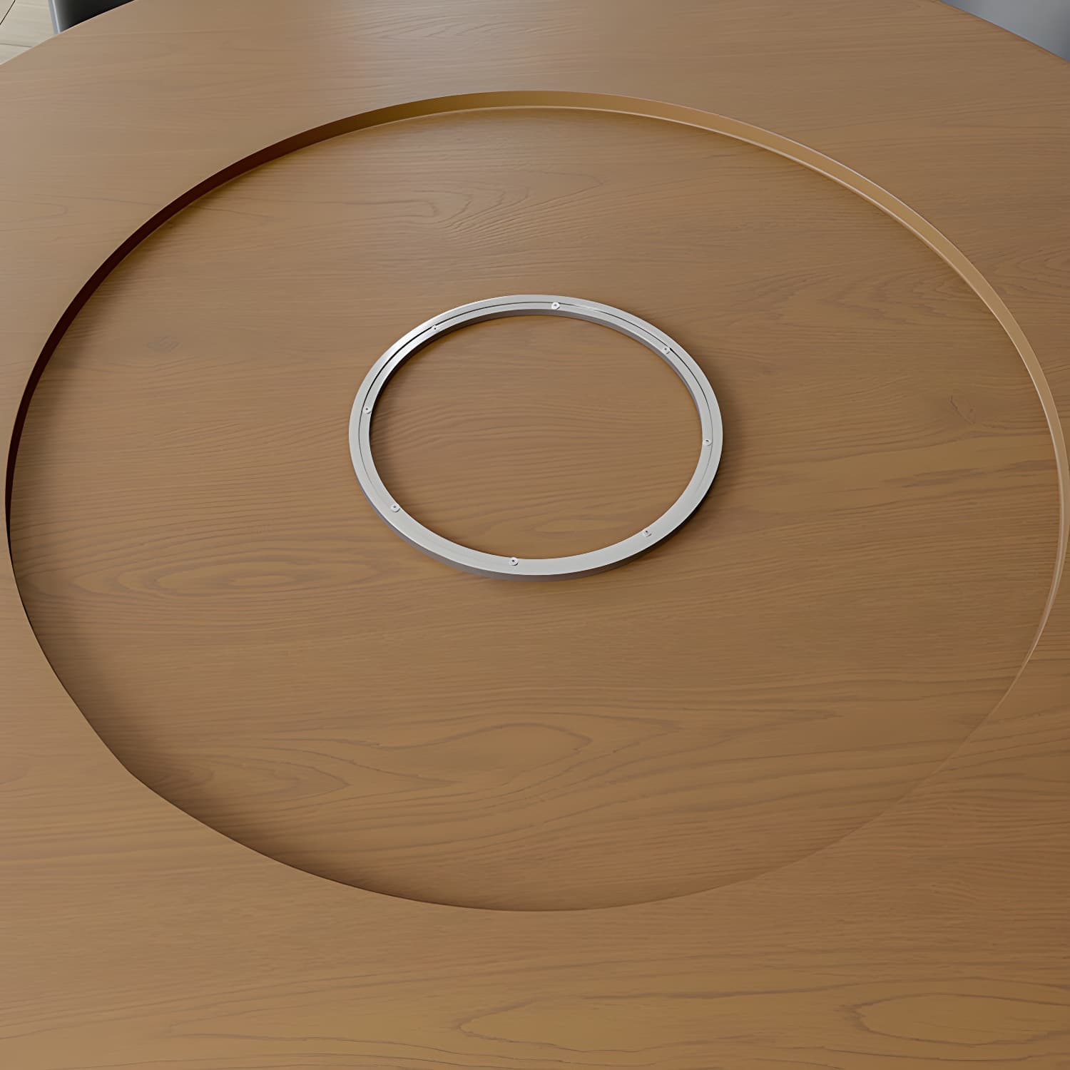 Contemporary Sintered Stone Table Round Table Set 1/6/8/9/12 Pieces Dining Set thumbnail 7