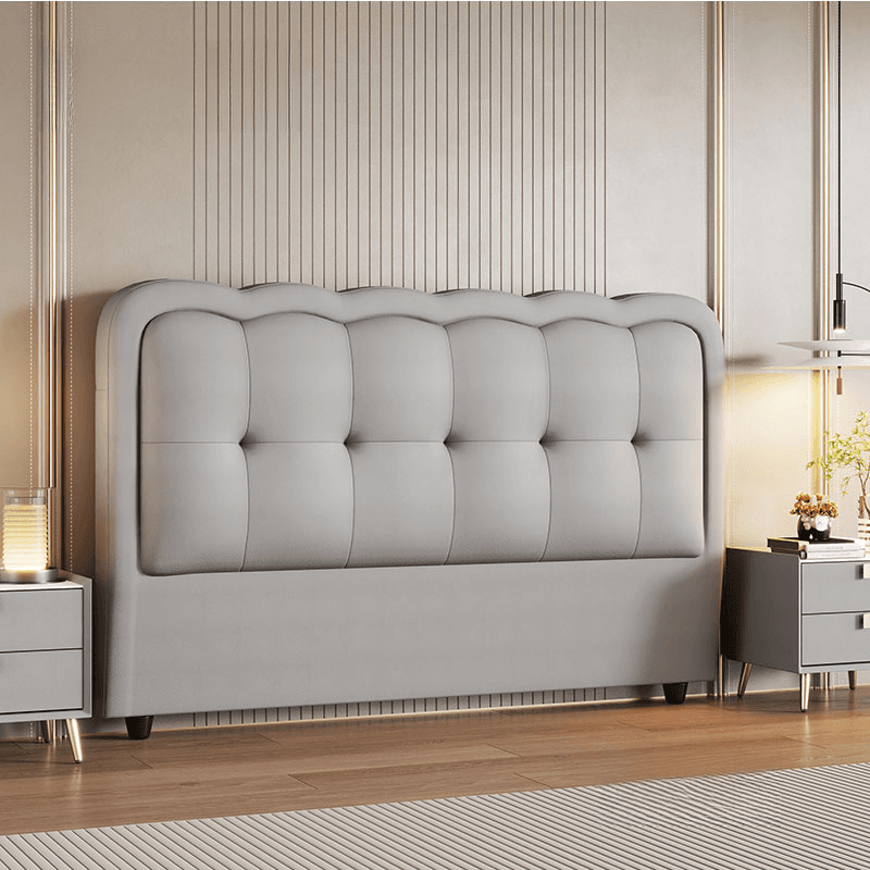 Trendy Queen(60"W x 80"L)/Full(54"W x 75"L) Standard（36-55“） Rectangular Stitch-tufted No Distressing Panel with Sponge Cushion thumbnail 7