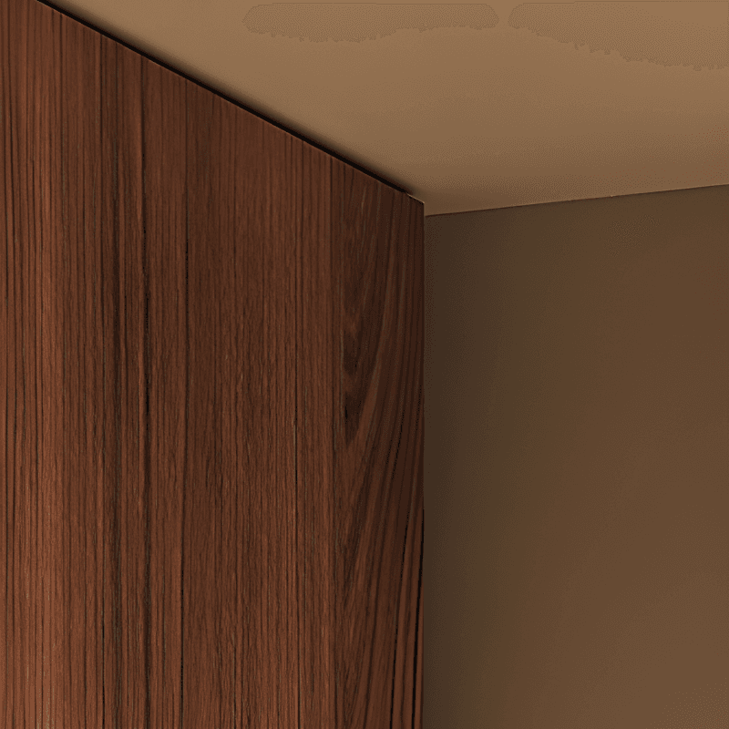 White Minimalist Manufactured Wood Wardrobe Closet with Soft Close Drawer, Soft Close Door, Interior Shelves, and Clothing Rod thumbnail 2