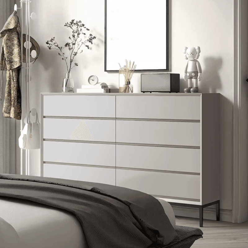 Trendy Raw Wood Console Dresser, Horizontal with 8 Drawers thumbnail 17