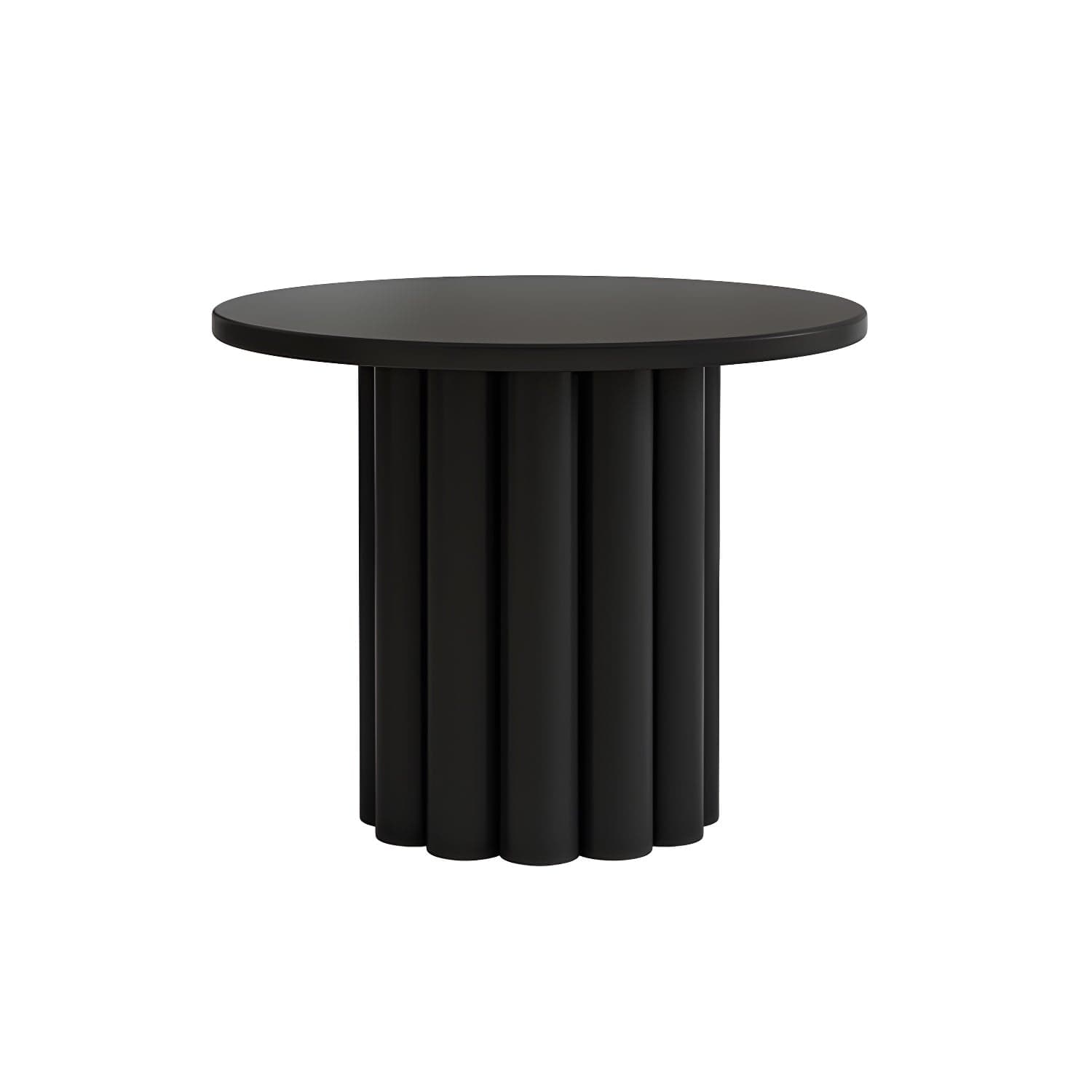 Pedestal Round Coffee Table Set Modern Minimalist Cocktail Table thumbnail 1