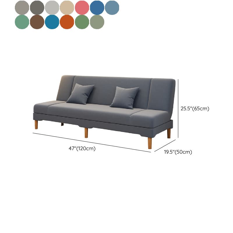 Modern Simple Style Dove Grey/Blue/Green Fold Away Convertible Sofa Living Spaces thumbnail 25