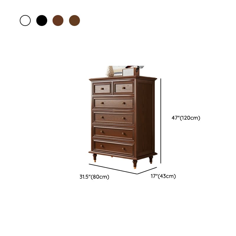 Trendy Raw Wood Console Dresser with 8/10/5 Drawers in Horizontal/Vertical Orientation thumbnail 13