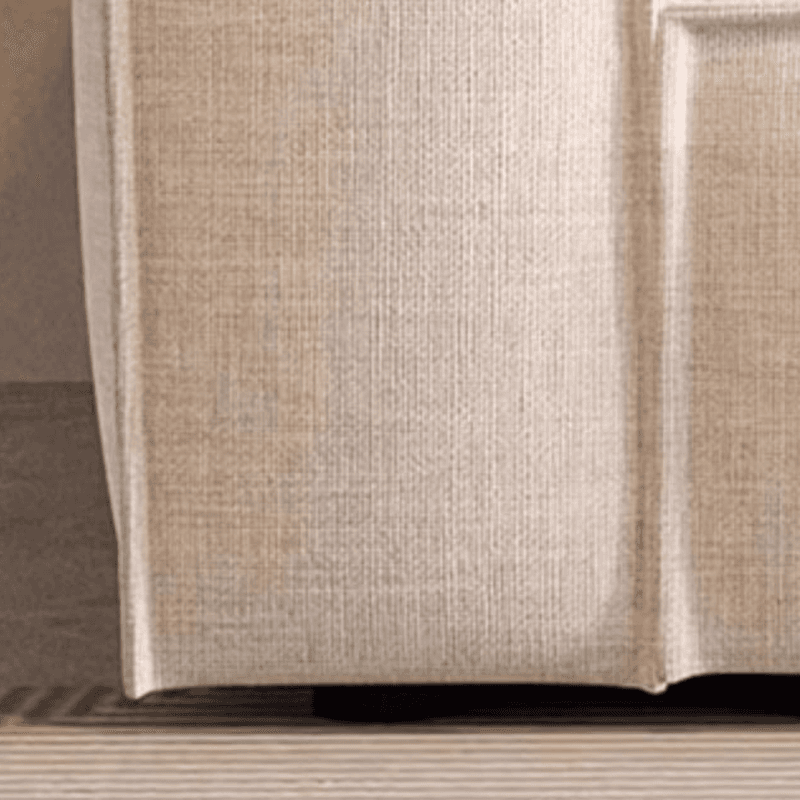 Straight/L-Shape Cotton Upholstered Sofa Couch/Corner Sectional with Horizontal/Left Orientation thumbnail 7