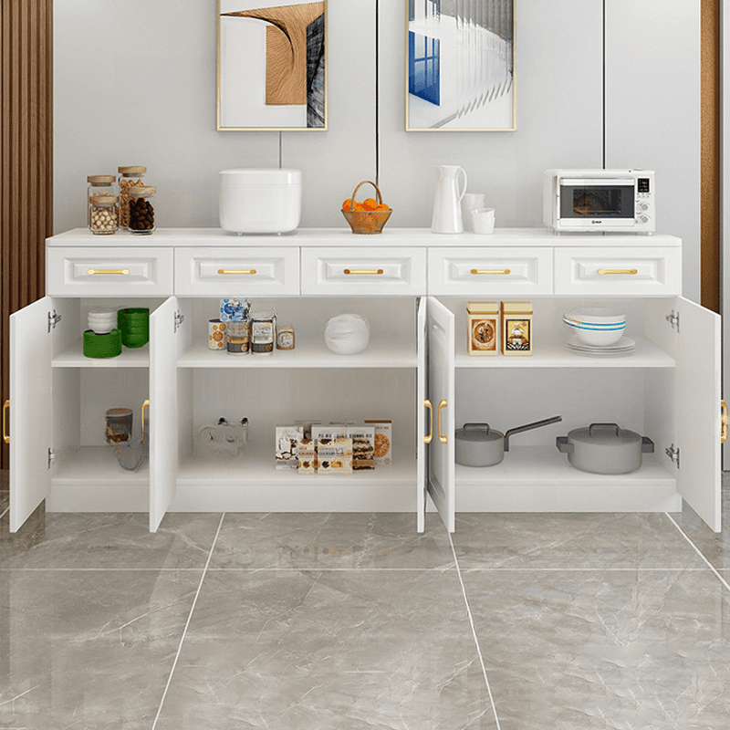 Modish Sideboard Composite Wood Standard/Narrow Kitchen Cupboards with 5 Drawers/4 Drawers/3 Drawers, 2 Shelves and 5 Doors/4 Doors/3 Doors thumbnail 5