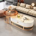 Table Top Color Brown/White