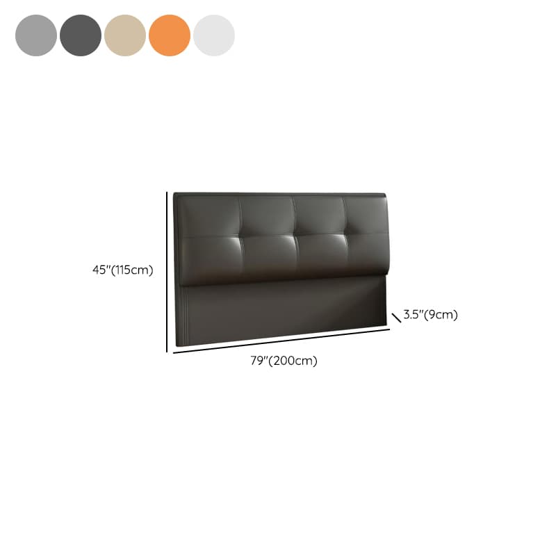 Art Deco Style Panel Headboard with No Distressing, Decorative-stitched Tufting, Rectangle Shape for Queen/Full/Twin XL Bed, Sponge Upholstery Fill, Standard Height thumbnail 14
