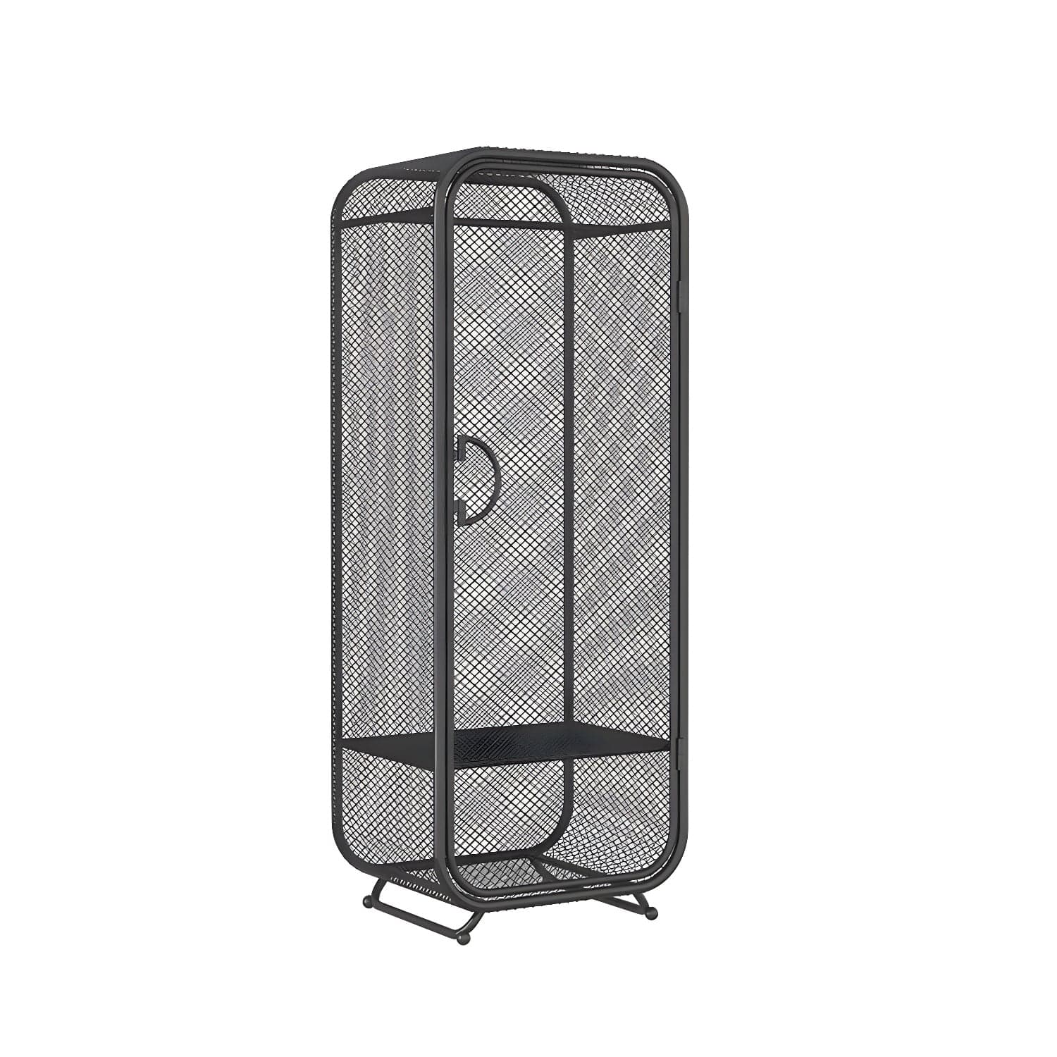 Contemporary Wardrobe Closet Metal Wardrobe Cabinet for Bedroom thumbnail 1
