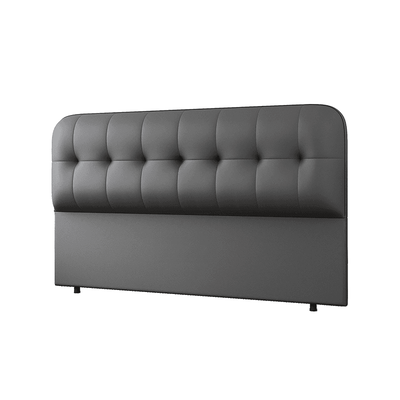 King(76"W x 80"L)/Queen(60"W x 80"L)/Full(54"W x 75"L) Button-tufted Rectangular Panel Headboard with Lumber Frame, Sponge and With Legs, Standard（36-55“） H thumbnail 3
