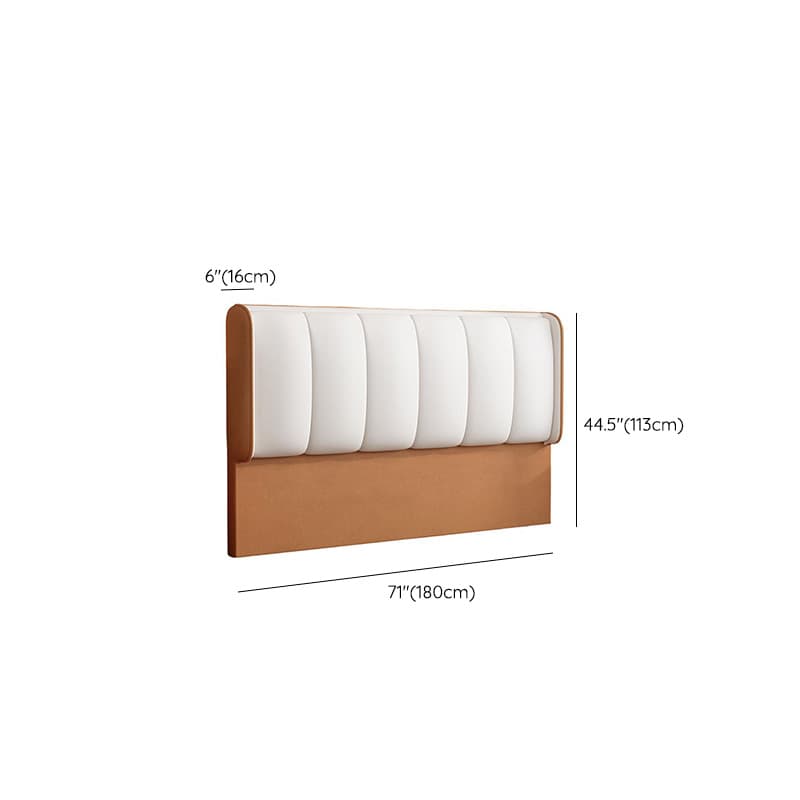 Casual Free-standing Standard King(76"W x 80"L)/Queen(60"W x 80"L)/Full(54"W x 75"L) Panel No Distressing With Legs in Wood and Sponge thumbnail 13