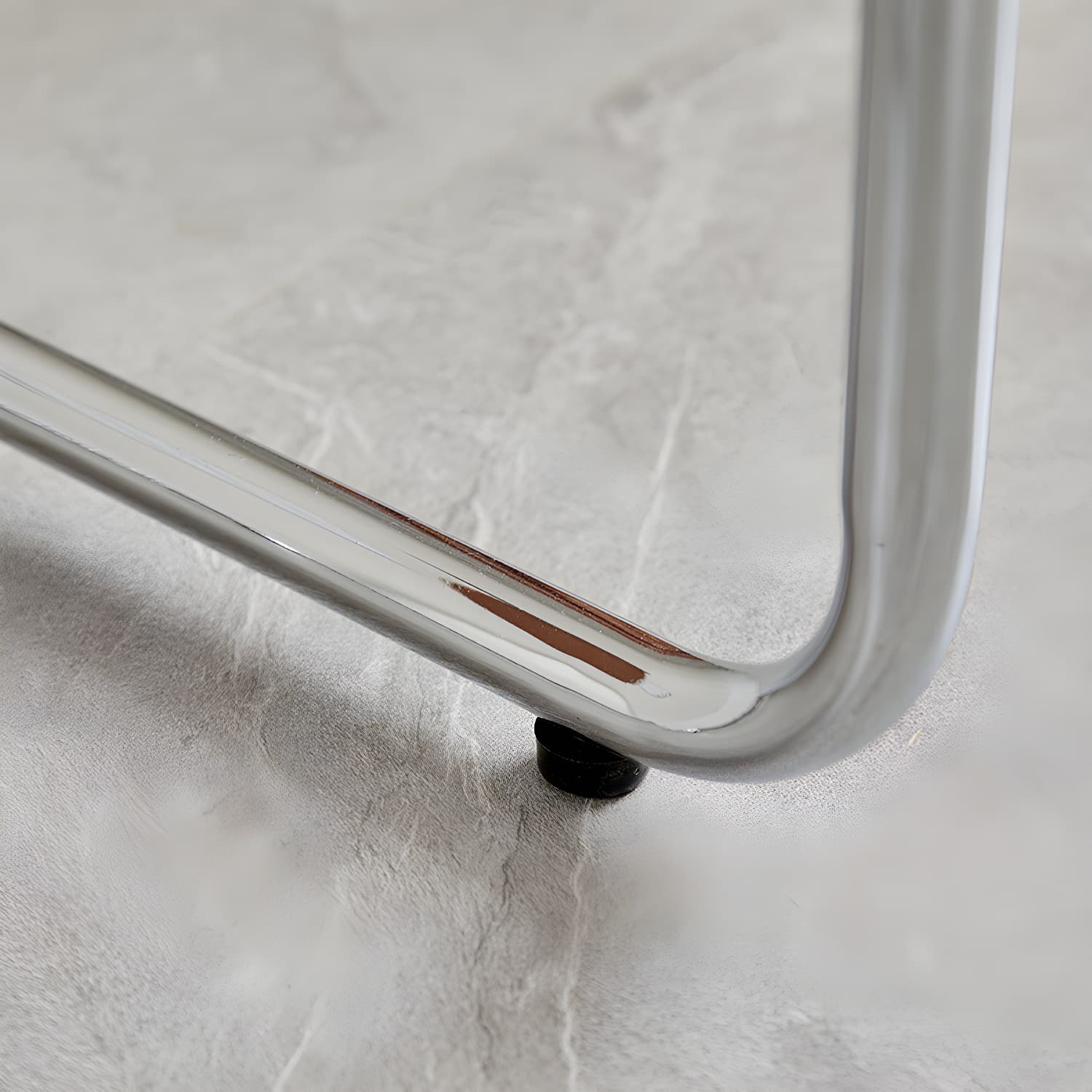 Modern Plastic & Acrylic Side Chair with Low Back and Open Back Style - Silver Leg Color thumbnail 14