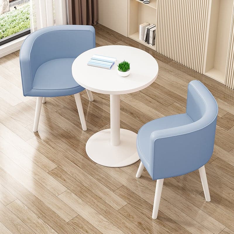 Modern Simple Style Recycled Wood Dining Table Set for 2 thumbnail 6