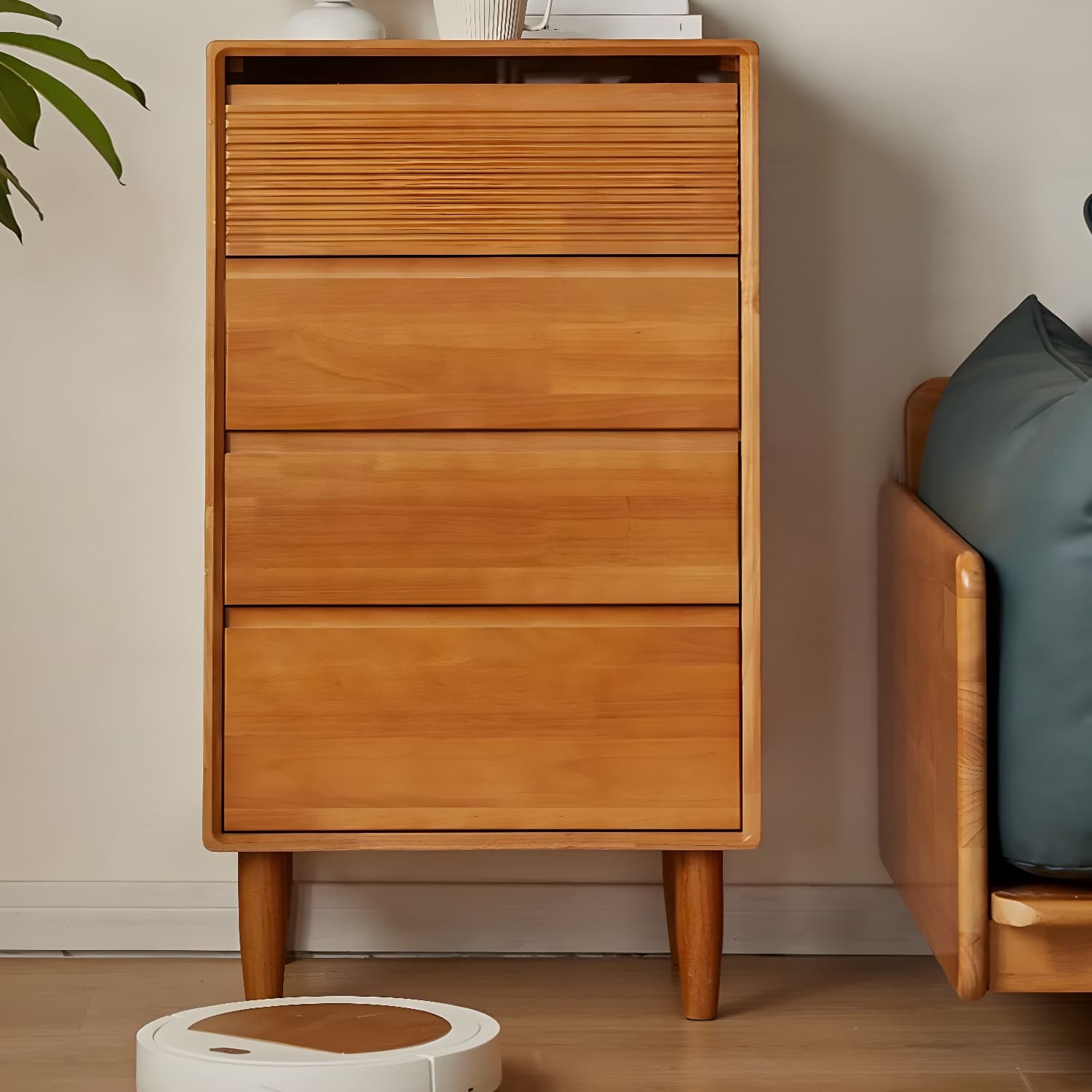 Cabinetry Concept Modern Wood Dresser with Drawers in Narrow Width thumbnail 4