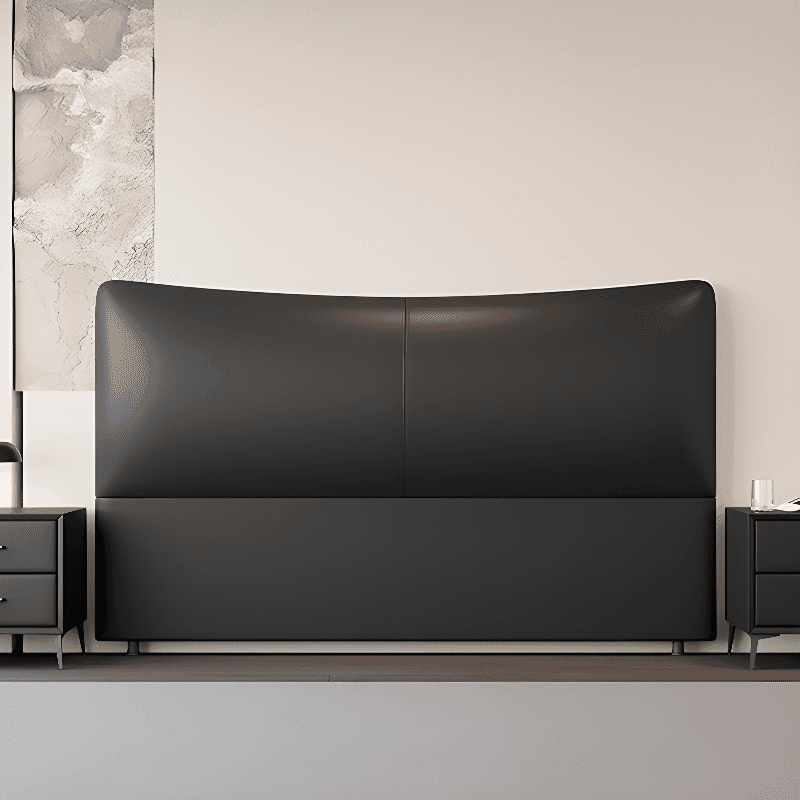 Simplistic Style Panel Headboard in Lumber with No Distressing, Rectangular Shape for Queen/Full/Twin XL Bed, Featuring Sponge Upholstery Fill and Standard Height thumbnail 8
