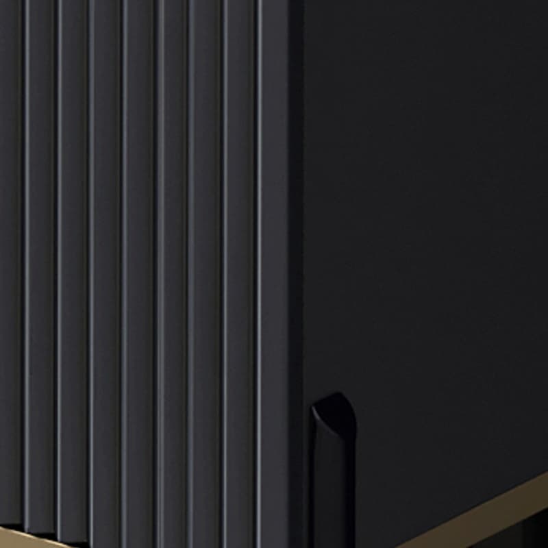 Glam Wood Sideboard Credenza with Cabinets and Drawers Assembly 40cm Width x 90cm Height - image 13