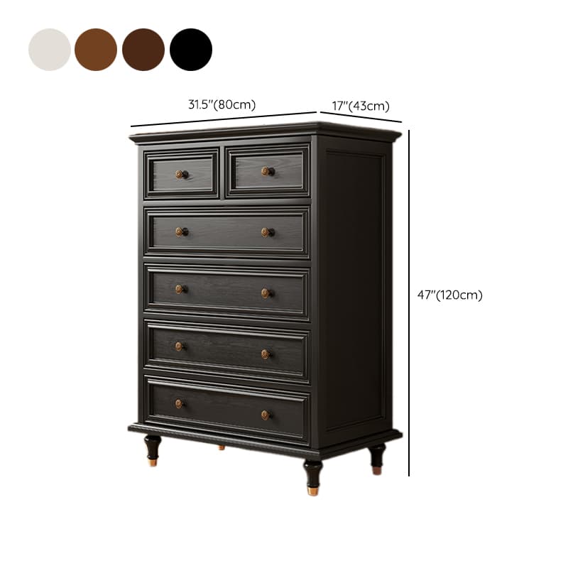 Trendy Composite Wood Double Dresser with 8/10/5 Drawers in Horizontal/Vertical Orientation thumbnail 14
