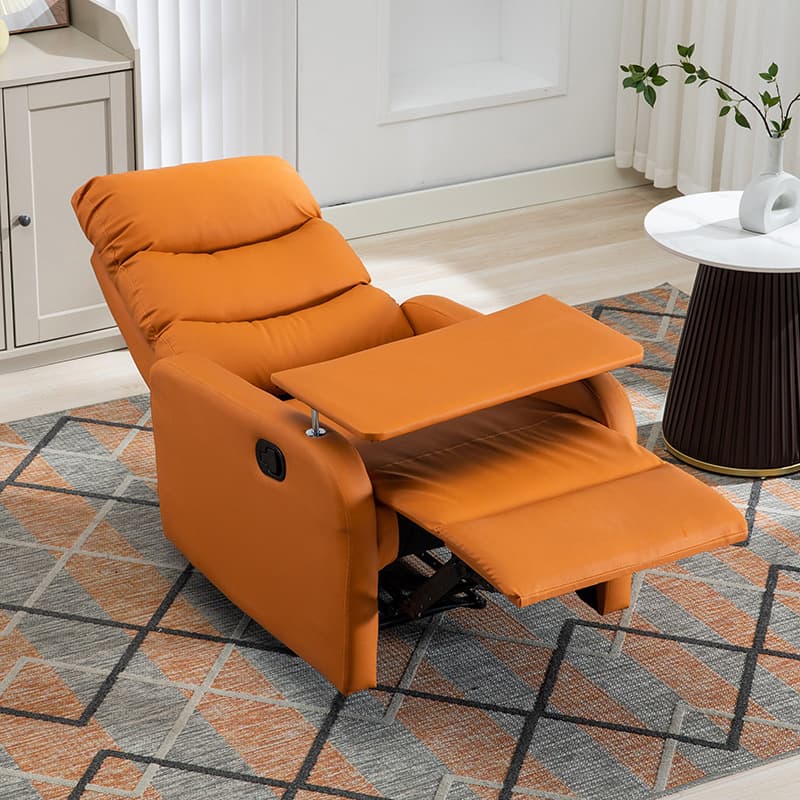 Ergonomic Brown/Blue/Green Stationary Massage Rocking Accent Chair with Back thumbnail 10