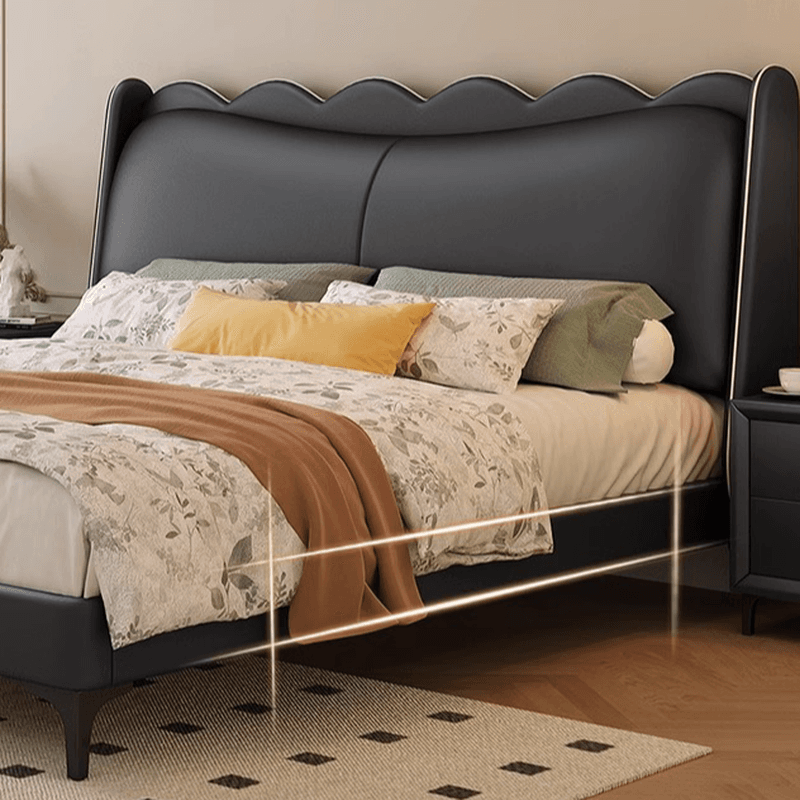 Solid Color Storage Bed/Platform Bed with 2 Drawers in Pine Wood for Living Room thumbnail 7