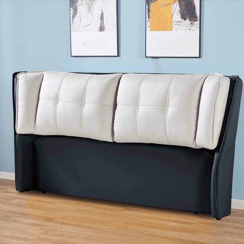Casual Free-standing Standard Full(54"W x 75"L) Panel Wood/ Upholstery No Distressing With Legs and Button-tufted thumbnail 4